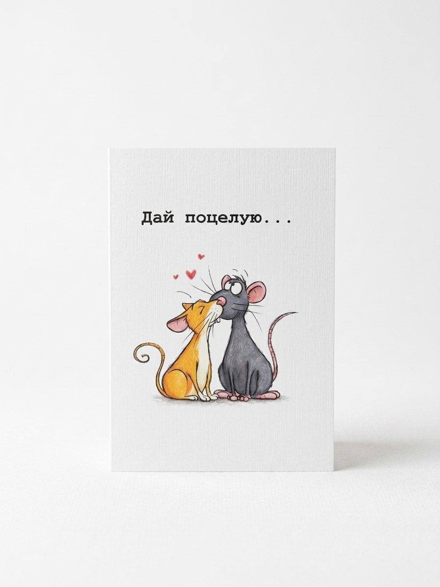 Открытка «С праздником»